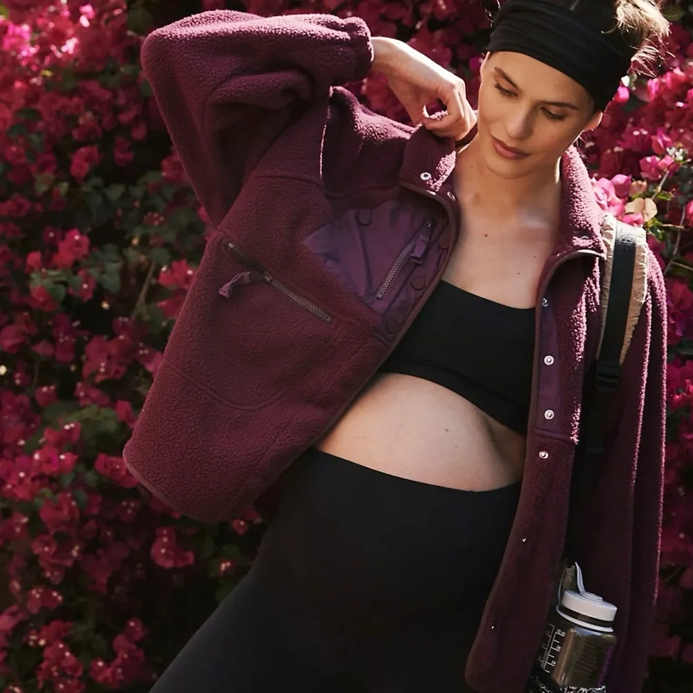 Free People Movement x Hatch Hit The Slopes Fleece Jacket - Picture 3 of 3
